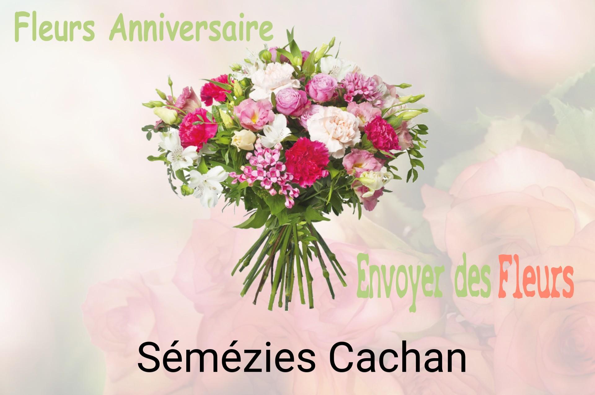 Bouquet de fleurs d’anniversaire livré à Sémézies-Cachan