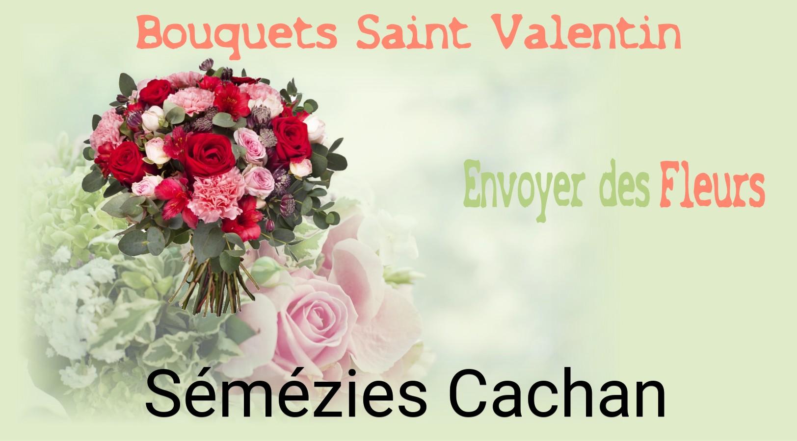 Roses de Saint-Valentin livrées à Sémézies-Cachan